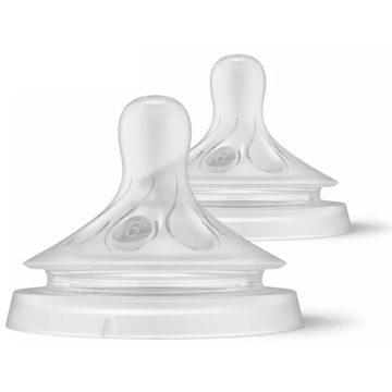 Philips Avent SCY966/02 Natural Response, 2Pcs, 6m, Nipple, Transparent