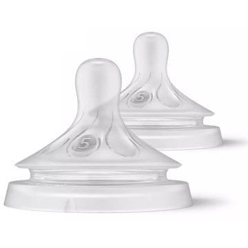 Philips Avent SCY965/02 Natural Response, 2Pcs, 6m, Nipple, Transparent