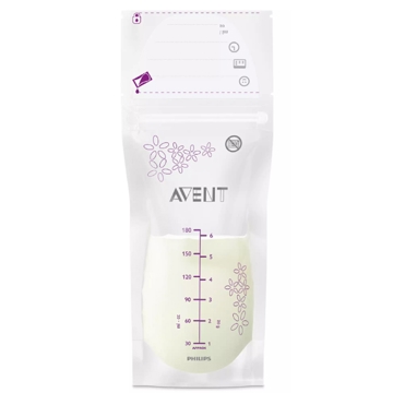 Philips Avent SCF603/25, Breast Milk Storage Bags, Transparent