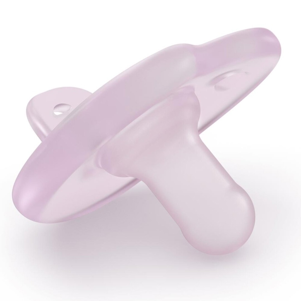 Philips Avent SCF099/22, 0-6m, 2Pcs, Curved Soother, Pink