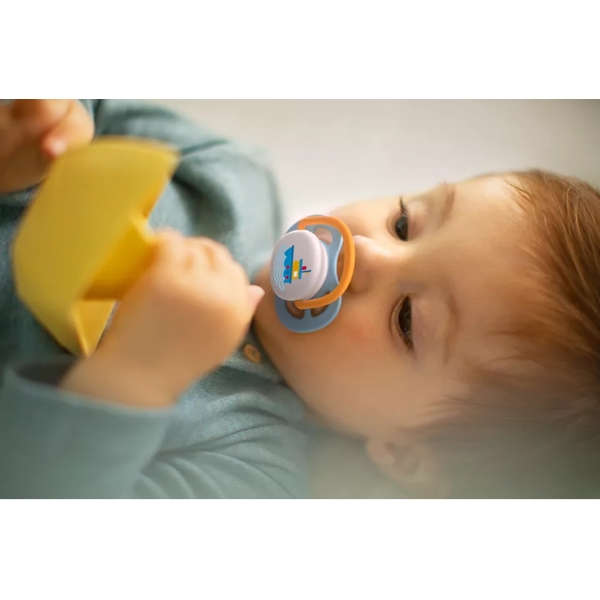 საწოვარა Philips Avent SCF080/01, 0-6m, 2Pcs, Ultra Air Soother, Green/Blue