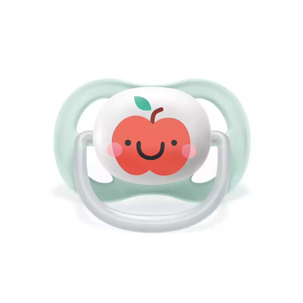 საწოვარა Philips Avent SCF080/17, 0-6m, 2Pcs, Ultra Air Soother, Green/Yellow