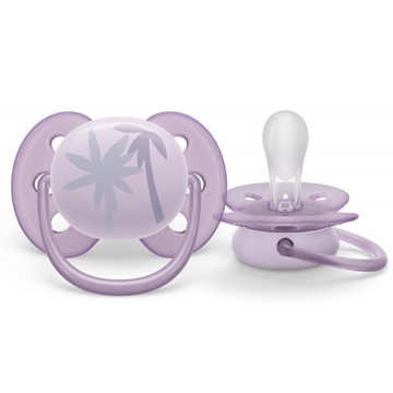 Philips Avent SCF092/03, 0-6m, Ultra Soft Soother, Purple