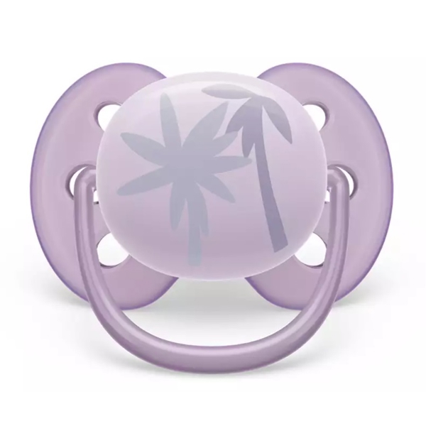 Philips Avent SCF092/03, 0-6m, Ultra Soft Soother, Purple