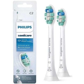 Philips HX9022/10, Compact SoniCare Toothbrush Heads, White