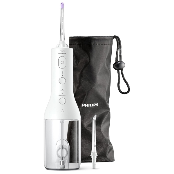 ირიგატორი Philips HX3826/31, Sonicare Cordless Power Flosser 3000 Series, Oral Irrigator, White