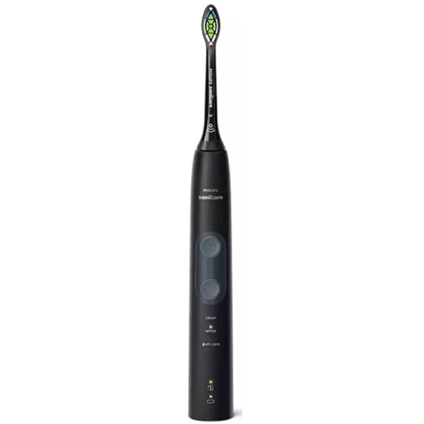 ელექტრო კბილის ჯაგრისი დეზინფექტორით Philips HX6850/57, Sonicare electric toothbrush, Black