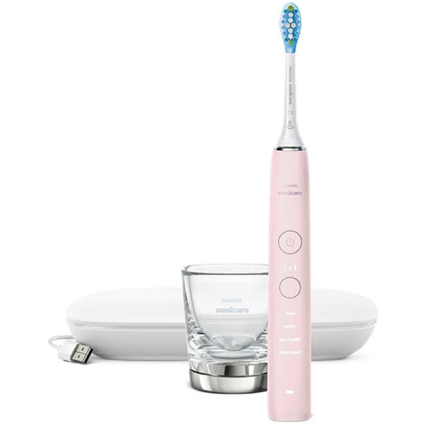 ელექტრო კბილის ჯაგრისი Philips HX9911/29, Sonicare DiamondClean 9000 Series, Electric Toothbrush, Pink