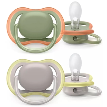 Philips Avent SCF085/20, 6-18m, 2Pcs, Air Soother, Green