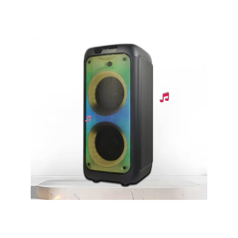 დინამიკი Eden ED-835, 80W, Bluetooth, USB, TF-Card, 2 Microphone, Speaker, Black