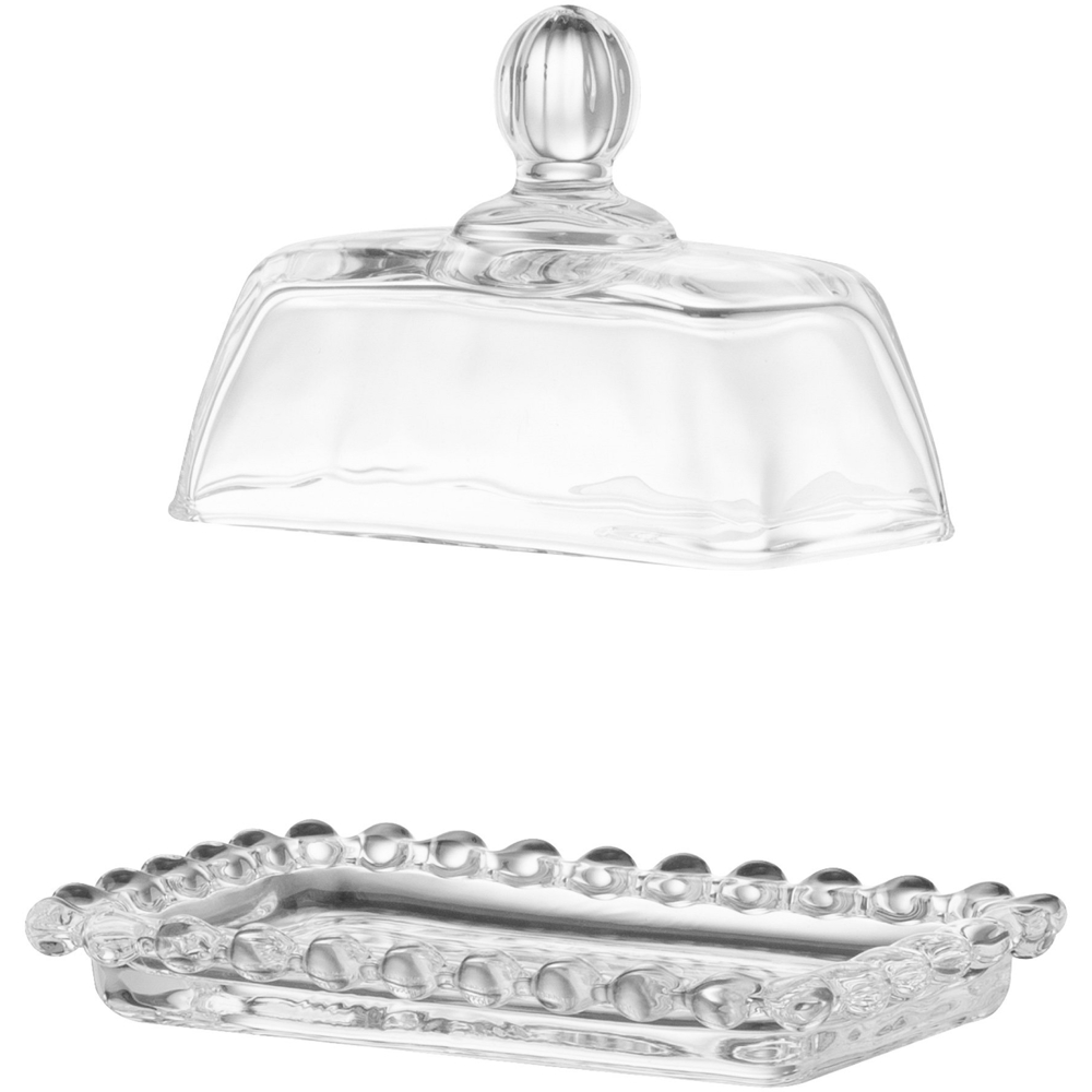 საკარაქე Ardesto AR2601BD, Butter Dish, Glass