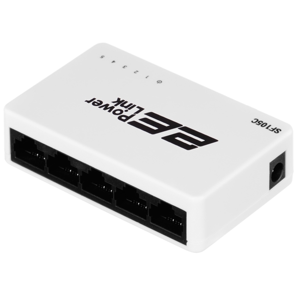 2E 2E-SF105C, 5-Port, Switch, White