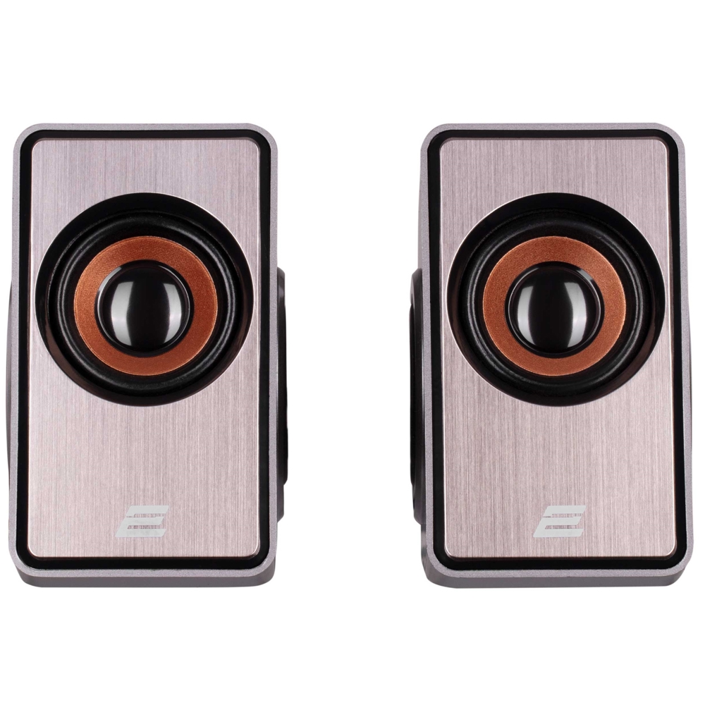 დინამიკი 2E 2E-PCS204SV, 6W, USB, 3.5mm, Speaker, Silver