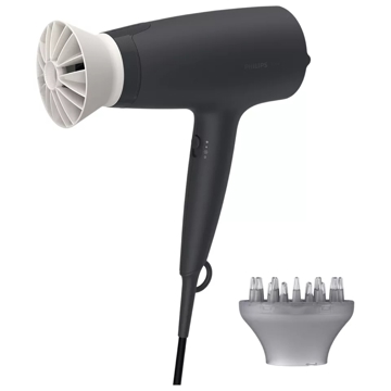 თმის საშრობი Philips BHD302/30, 1600W, Hair Dryer, Black