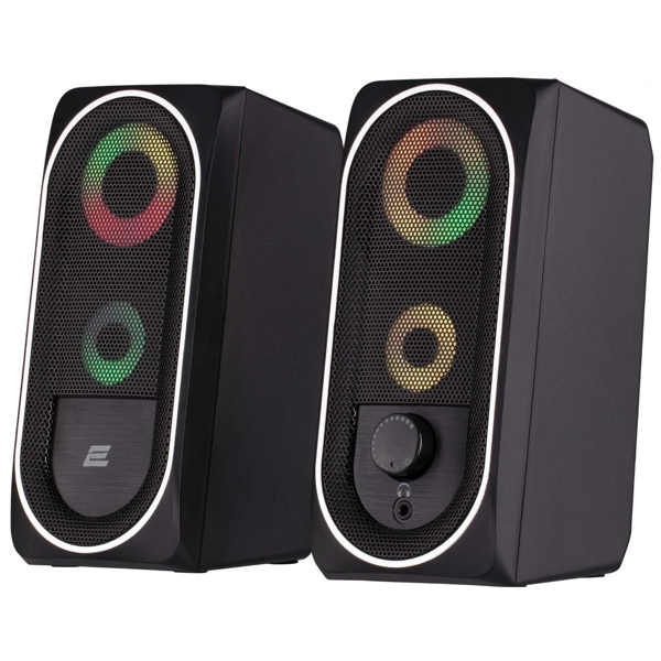 დინამიკი 2E 2E-PCS234BK, 6W, Bluetooth, USB, 3.5mm, Speaker, Black