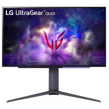 მონიტორი LG 27GS95QE-B.AMA, 27", Monitor, QHD, OLED, HDMI, USB, DP, Black