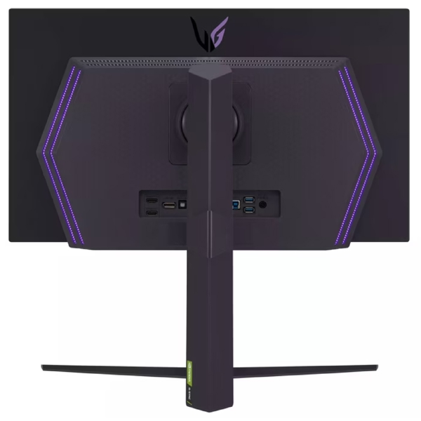 მონიტორი LG 27GS95QE-B.AMA, 27", Monitor, QHD, OLED, HDMI, USB, DP, Black