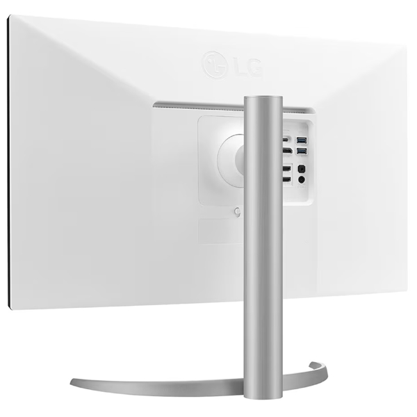 მონიტორი LG 27UP550N-W.AMA, 27", Monitor, 4K UHD, IPS, HDMI, USB-C, DP, Silver/Black