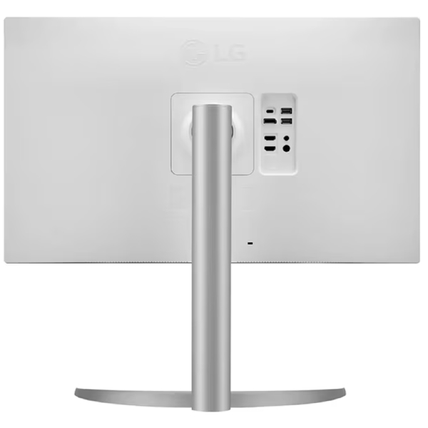 მონიტორი LG 27UP850N-W.AMA, 27", Monitor, 4K UHD, IPS, HDMI, USB, DP, Black/Silver
