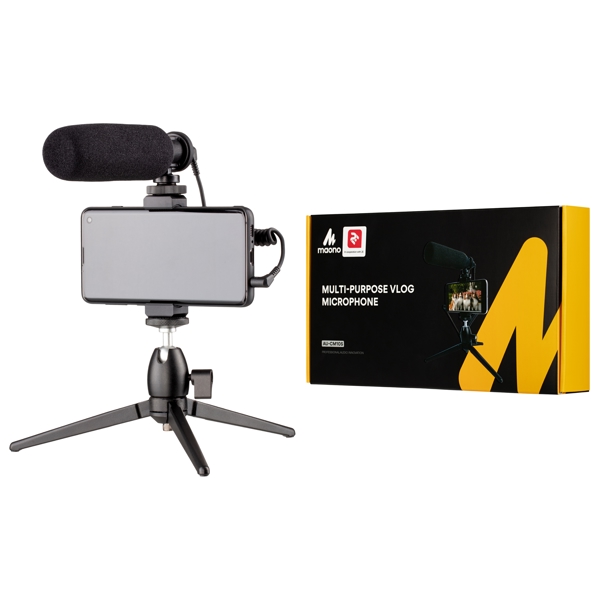 მიკროფონი+ტრიპოდი 2E 2E-MM011_OLD, Microphone+Tripod, 3.5mm, Black