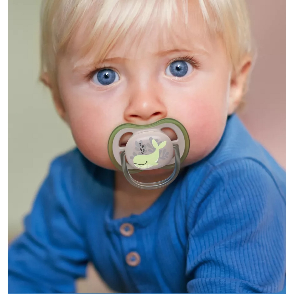 საწოვარა Philips Avent SCF086/05, 6-18m, 1Pcs, Air Soother, Gray