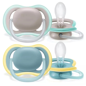 Philips Avent SCF349/01, 18+m, 2Pcs, Air Soother, Grey/Blue