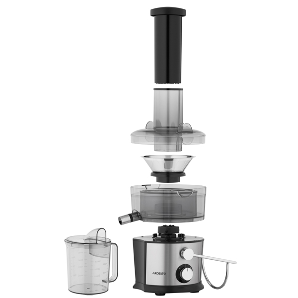 Ardesto JEG-800, 1100W, 1L, Juicer, Silver