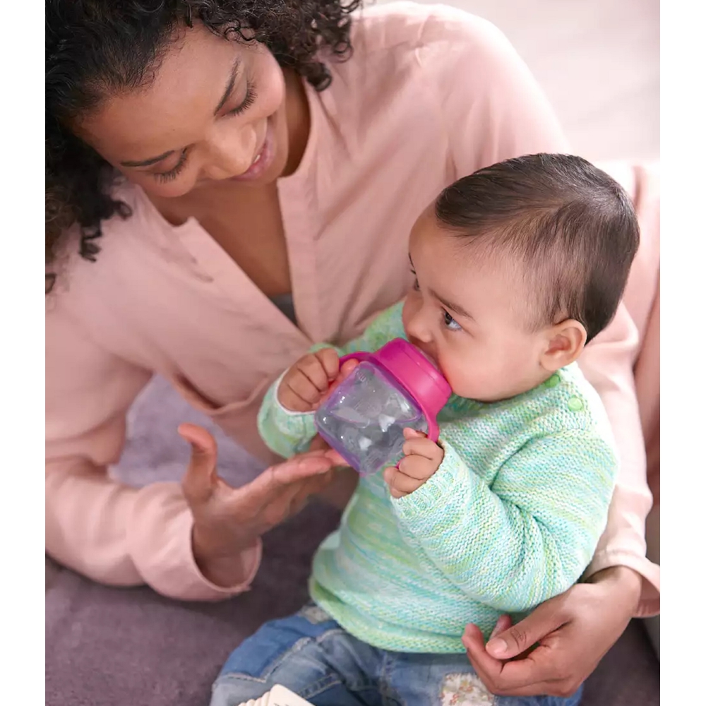 საბავშვო ბოთლი Philips Avent SCF551/03, 200Ml, Baby Bottle, Pink/Transparent