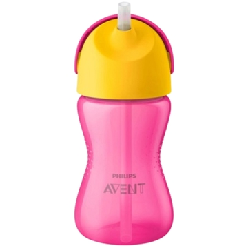 Philips Avent SCF798/02 Natural Response, 300Ml, Baby Bottle, Pink/Yellow