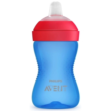 Philips Avent SCF802/01 Natural Response, 300Ml, Baby Bottle, Blue/Red