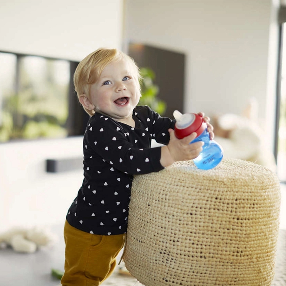 საბავშვო ბოთლი Philips Avent SCF802/01, 0.3l, Baby Bottle, Blue/Red