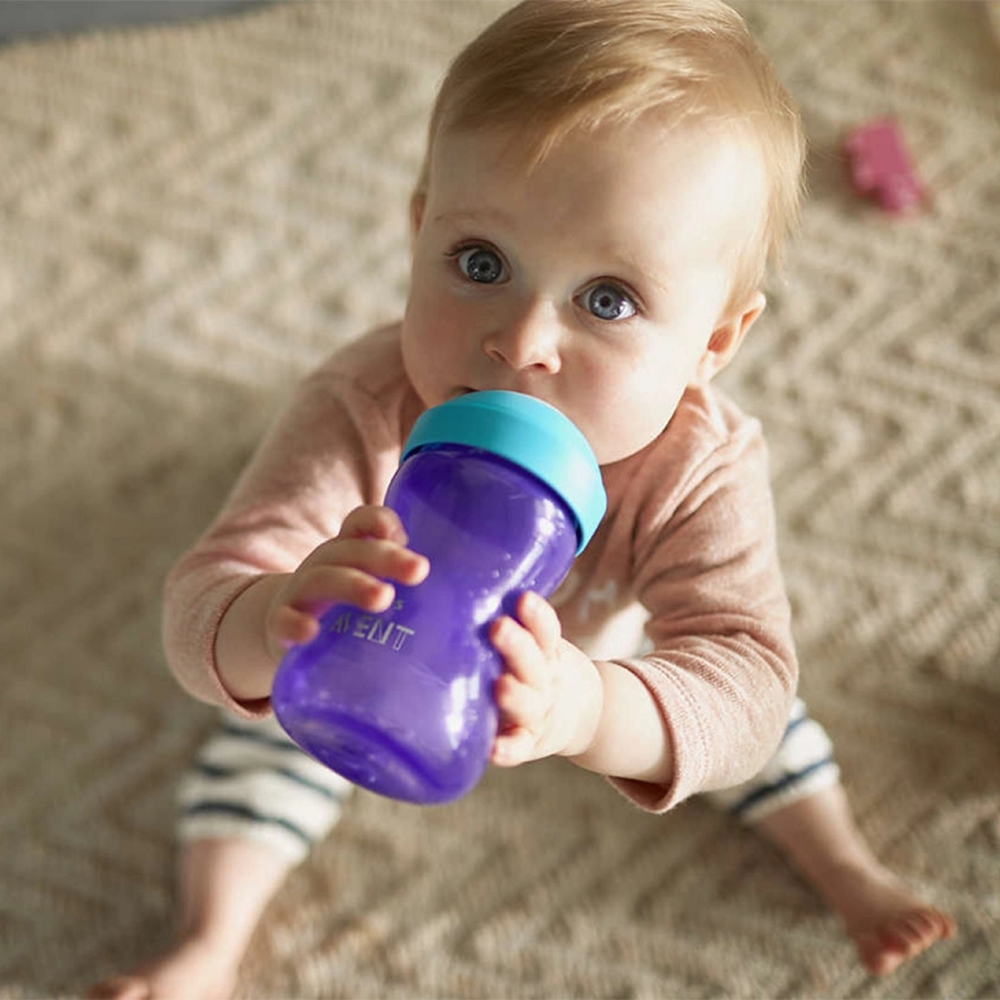 საბავშვო ბოთლი Philips Avent SCF802/02, 0.3l, Baby Bottle, Purple/Blue