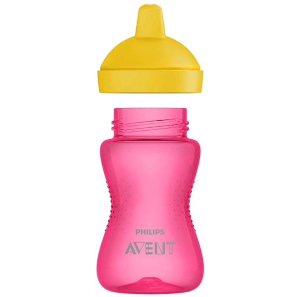 Philips Avent SCF804/04 Natural Response, 300Ml, Baby Bottle, Pink/Yellow