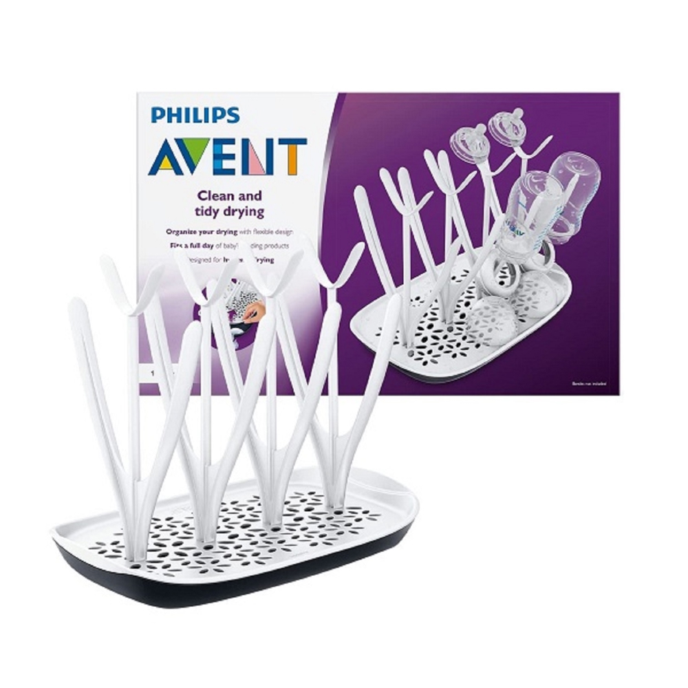 საბავშვო ჭურჭლის საშრობი Philips Avent SCF149/00, Drying Rack, White