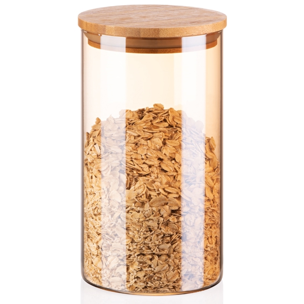 Ardesto AR1376BLRG, 760ml, Storage Jar, Golden