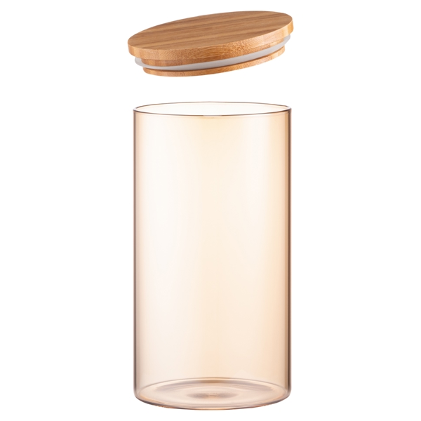 Ardesto AR1376BLRG, 760ml, Storage Jar, Golden