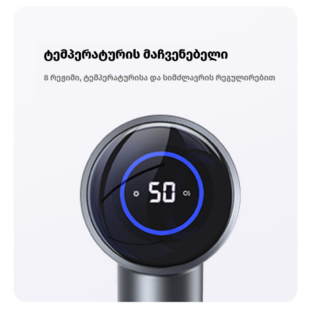 ALLX AXH-015P, 1600W, High Speed Hair Blower Dryer, Negative Ionic, Turbo, Purple