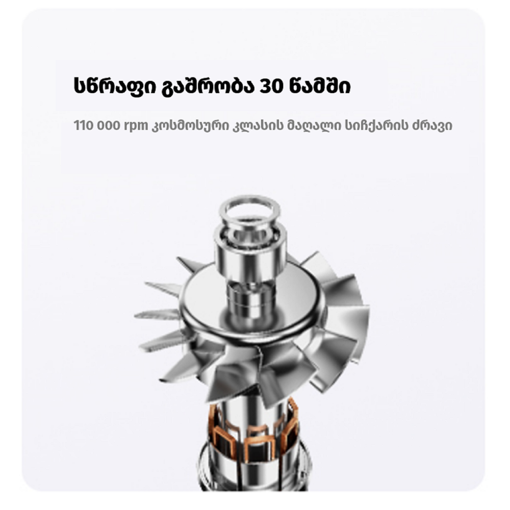 ALLX AXH-015P, 1600W, High Speed Hair Blower Dryer, Negative Ionic, Turbo, Purple