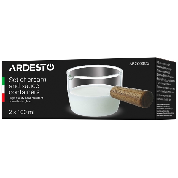 Ardesto AR2603CS, 2Pcs, 100ml, Set Of Capacity