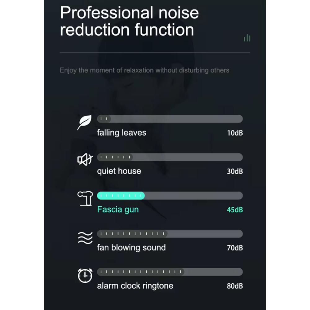 ALLX AXM-424G, 18W, 3200Rpm, Professional Massage Gun, Gray