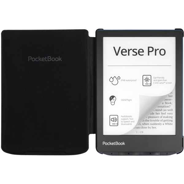 PocketBook H-S-634-K-CIS, Shell Cover For E-Book Reader PB629/PB634, Black