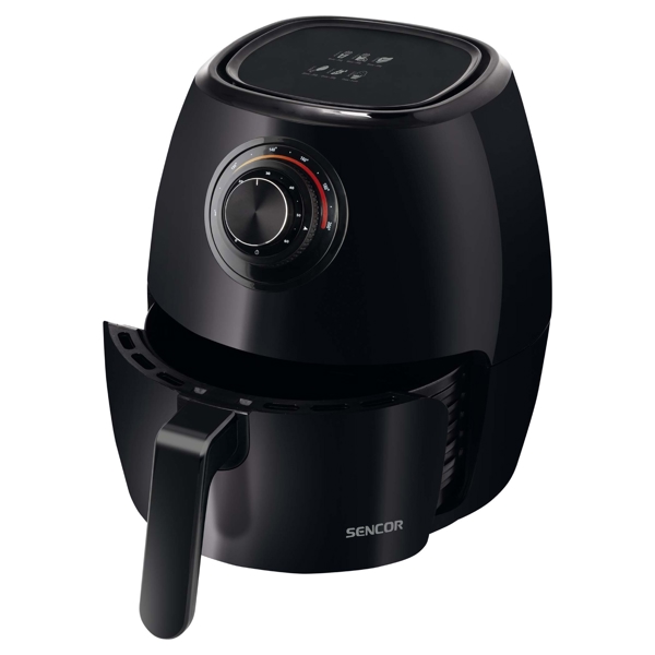 Sencor SFR 3130BK, 1300W, 3.5L, Air Fryer, Black