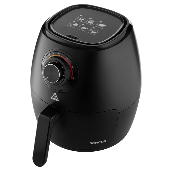 Sencor SFR 3130BK, 1300W, 3.5L, Air Fryer, Black