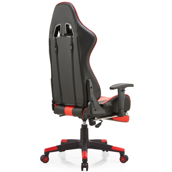 გეიმერული სავარძელი ALLX SK8825, Gaming Chair, Red/Black