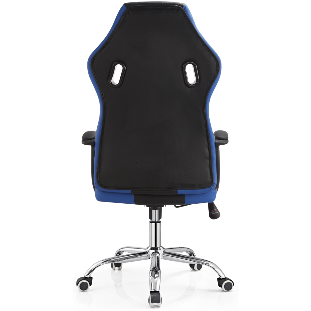 გეიმერული სავარძელი ALLX SK8815, Gaming Chair, Blue/Black