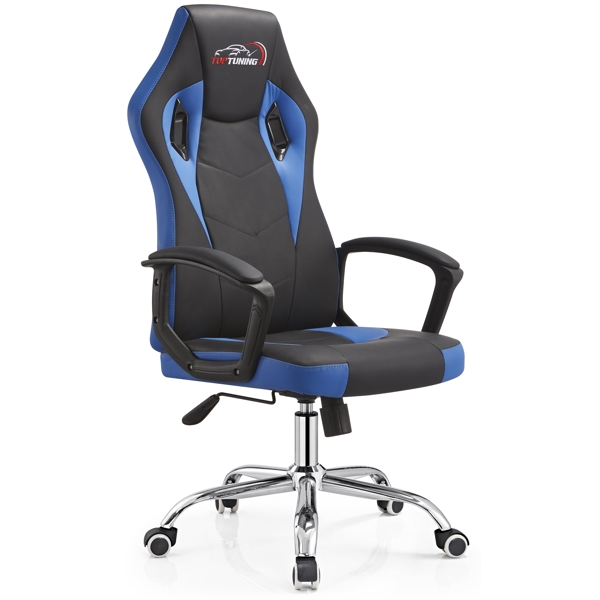 გეიმერული სავარძელი ALLX SK8815, Gaming Chair, Blue/Black