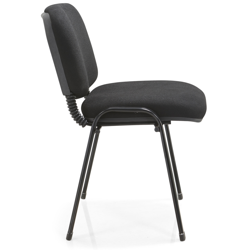 ALLX SF166-D, Visitor Chair, Black