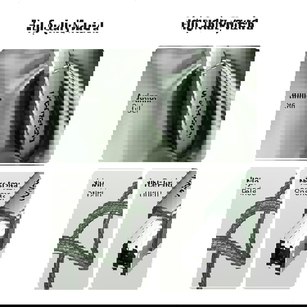 UGREEN (90817), Printer Cable, USB-A To USB-B, 3m, Green