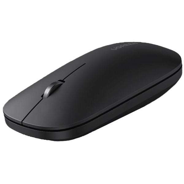 UGREEN 90318, Wireless, USB, Bluetooth, Mouse, Jet Black