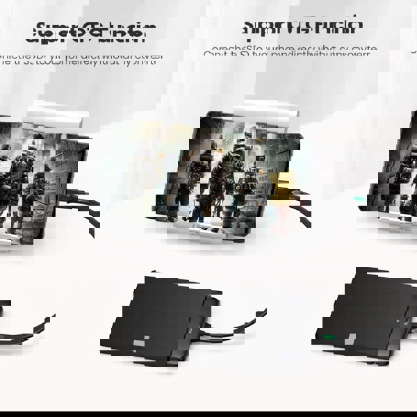 მყარი დისკის წამკითხველი  UGREEN CM308 (70554), Type-C To 2.5-Inch SATA Converter, 50cm, Black